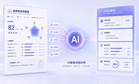 盆底肌报告AI解读